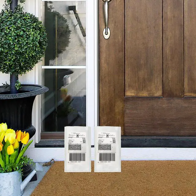 Alt view image 6 of 7 - UOFFICE 50 Poly Bubble Mailers  4"X8" #000 Shipping Envelopes