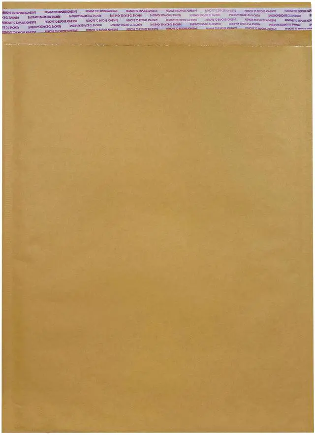 Alt view image 5 of 7 - UOFFICE 100 Kraft Bubble Mailers 14.25x20" - #7 Self-Seal Padded Envelopes