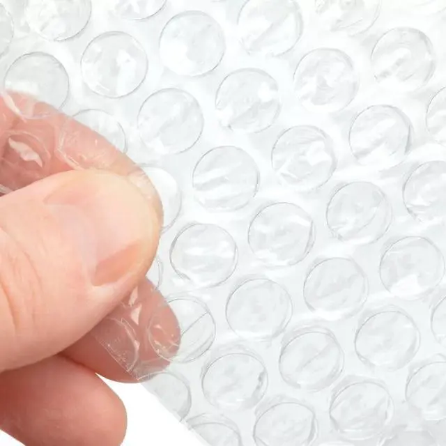 Alt view image 4 of 7 - UBMOVE Bubble Roll 12" Wide x 12 ft Small Wrap 3/16" Perf Every 12"