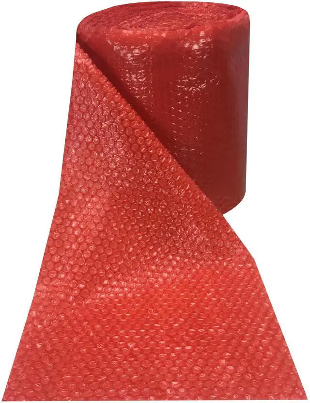 Alt view image 5 of 7 - UBMOVE Small Red Bubble Cushioning Roll Size 3/16" Bubbles 12" x 175'