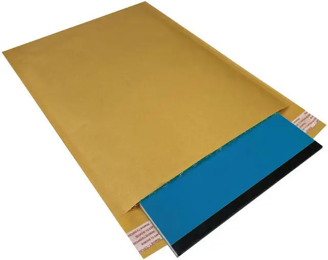 Alt view image 4 of 6 - UOFFICE 1000 Kraft Bubble Mailers 10.5x16" - #5 Self-Seal Padded Envelopes