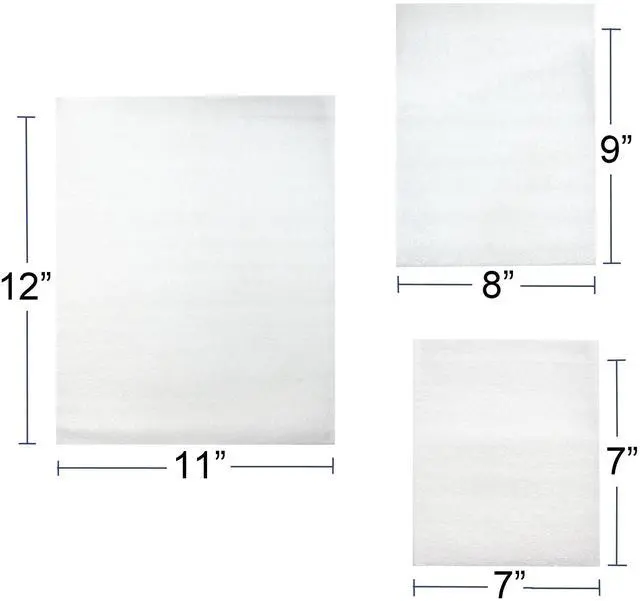 Alt view image 4 of 6 - UBMOVE Moving Supplies Foam Wrap Dish Cell Divider kit & Foam Pouches