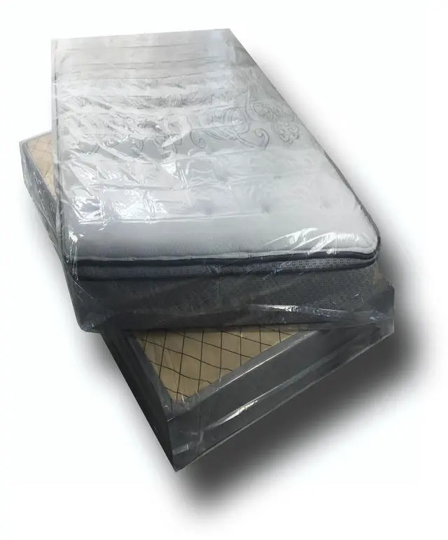 Alt view image 4 of 6 - UBMOVE Twin Size Mattress Bags 40x12x86" Poly Protective Covers 20 Pack