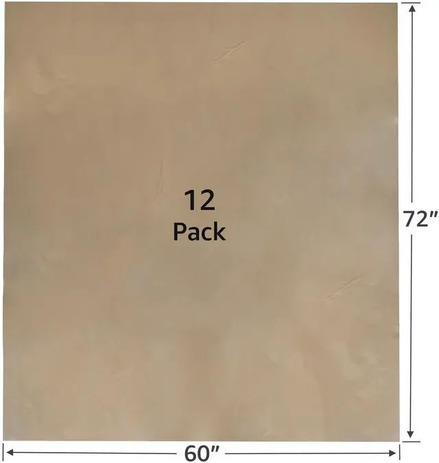 Alt view image 2 of 6 - UBMOVE Moving Paper Pads 50 Pack 60x72" Triple Layer Furniture Packing Pads