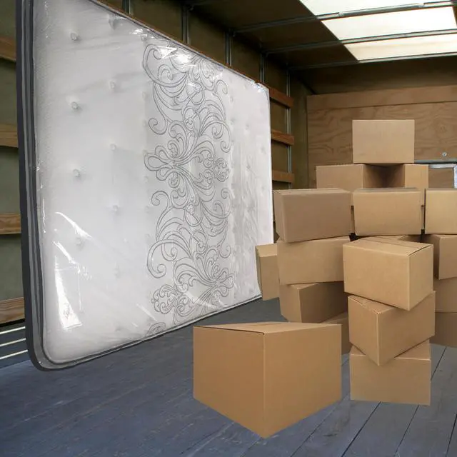 Alt view image 5 of 6 - UBMOVE Moving Supplies King Mattress Cover/Bag 76" x 15" x 104" , Clear