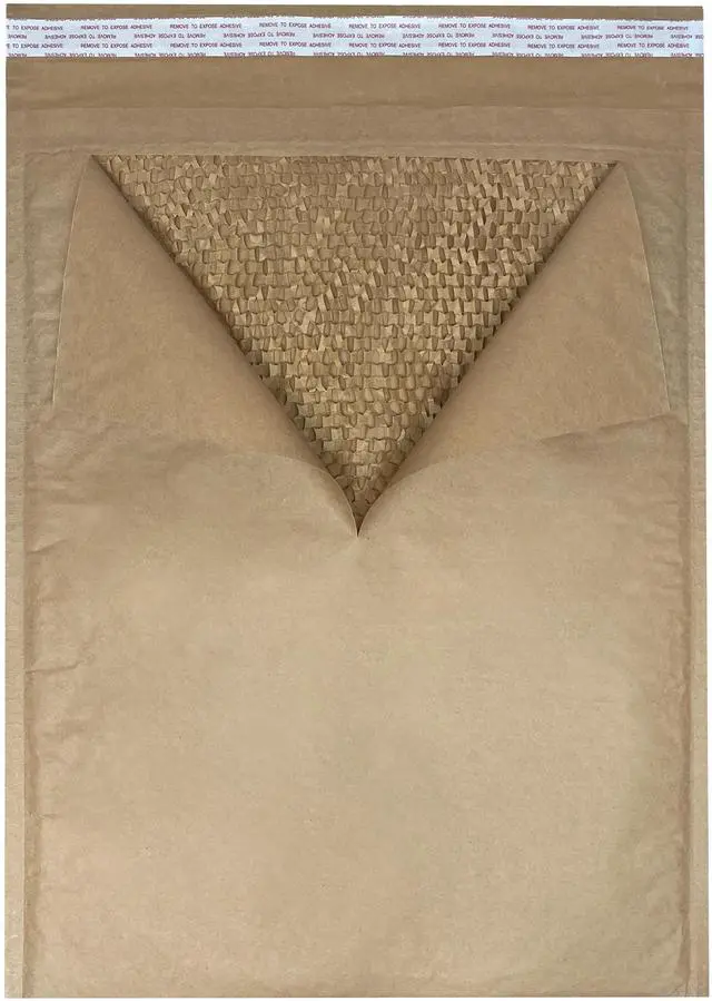 Alt view image 6 of 7 - UOFFICE HoneyComb Kraft Paper Shipping Mailers (50 Pack, #7 - 14.25" X 19")