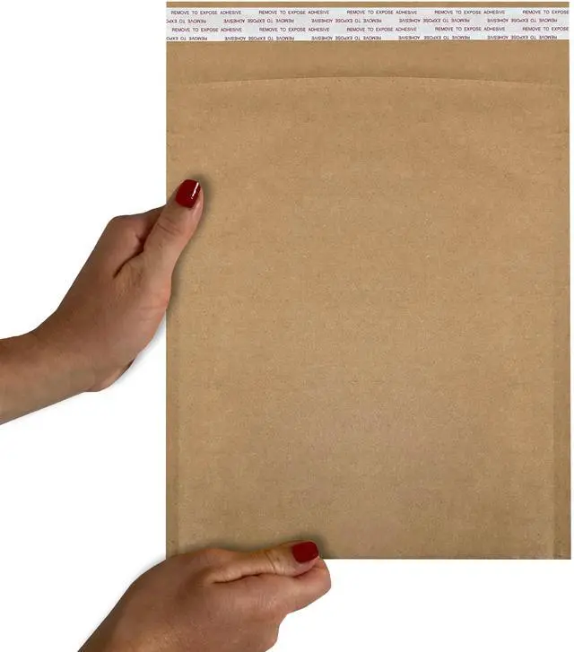 Alt view image 5 of 7 - UOFFICE HoneyComb Natural Kraft Paper Shipping Mailers (Pack of 30, #2 - 8.5" x 11")