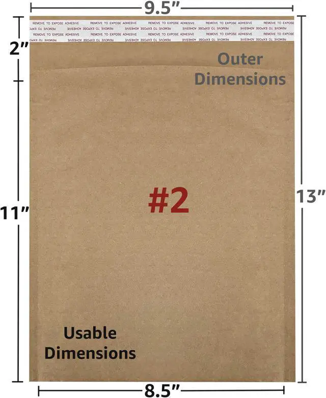 Alt view image 7 of 7 - UOFFICE HoneyComb Natural Kraft Paper Shipping Mailers (Pack of 30, #2 - 8.5" x 11")