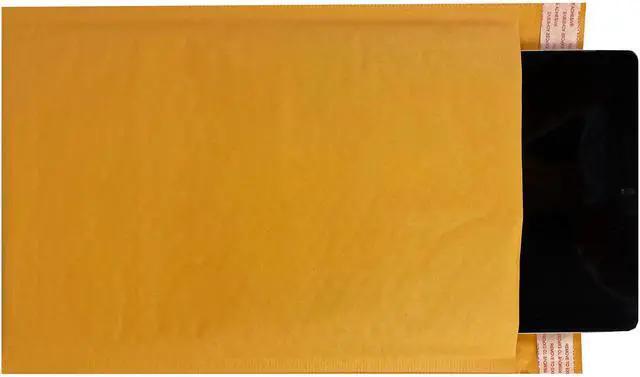 Alt view image 7 of 7 - UOFFICE 100 Kraft Bubble Mailers 8.5x14.5" #3 Self-Seal Padded Envelopes