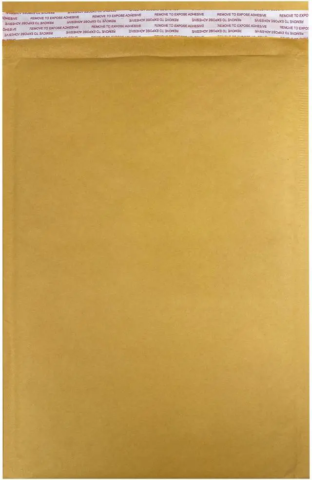 Alt view image 3 of 6 - UOFFICE 25 Kraft Bubble Mailers 8.5x14.5" - #3 Self-Seal Padded Envelopes