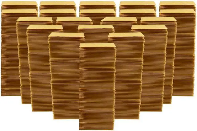 Alt view image 6 of 7 - UOFFICE 2000 Kraft Bubble Mailers 4 x 8" - #000 Self-Sealing Padded Envelopes Bags