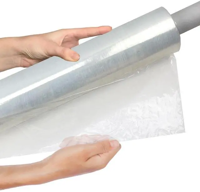 Alt view image 6 of 7 - UBMOVE Large Cast Stretch Wrap 20" x 1000' 80G Roll With Handle