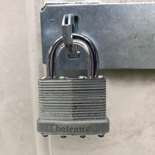 Alt view image 4 of 7 - UBMOVE Moving PadLock 1-1/2" (2 Pack) Chrome Heavy Duty Moving and Storage