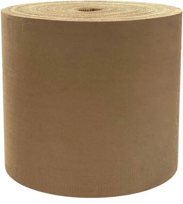 Alt view image 7 of 7 - UOFFICE Corrugated Wrap 18" x 250' x 1/8" Thick - B Flute - Cardboard Wrap