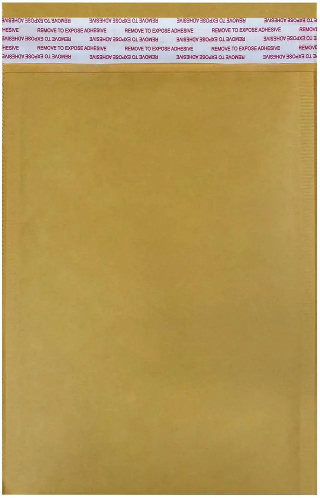 Alt view image 4 of 7 - UOFFICE 250 Kraft Bubble Mailers 6.5x10" - #0 Self-Seal Padded Envelopes