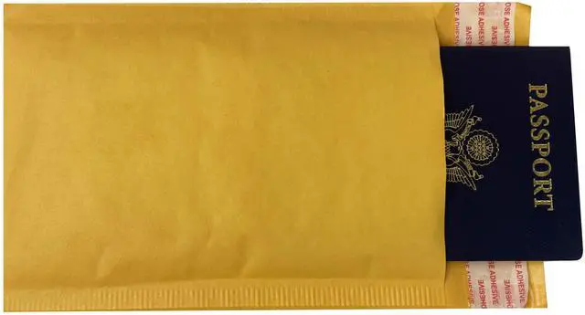 Alt view image 6 of 7 - UOFFICE 250 Kraft Bubble Mailers 4x8" - #000 Self-Seal Padded Envelopes