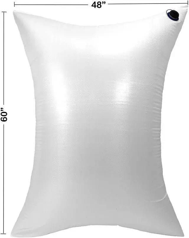 Alt view image 2 of 6 - UOFFICE 5 Polyethylene Dunnage Bags 48" x 60" Inflatable Bag Freight Saver Inflatable Bag With Free Flow Inflator/Deflator Gun