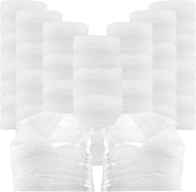 Alt view image 7 of 7 - UOFFICE 750 Clear Bubble Out Bags per Pack 4 x 5.5" Wrap Pouches Envelopes Self-Sealing