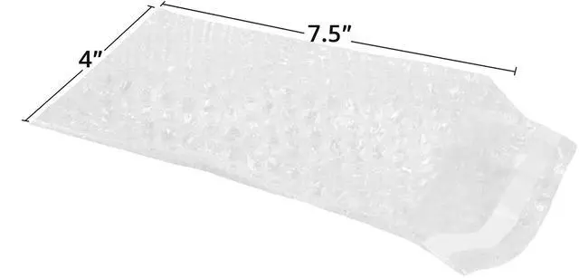 Alt view image 2 of 7 - UOFFICE 250 Bubble Out Bags 4x7.5" - #2 Wrap Pouches Envelopes Self-Sealing