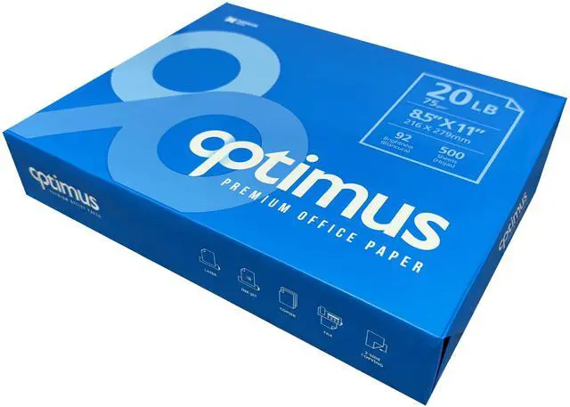 Alt view image 7 of 7 - UBMOVE Multipurpose Copy Printer Paper, 8.5Äù x 11Äù, 20 lb, (White, 500 SHEETS/1 REAM)