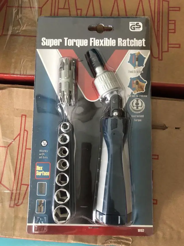 Main image of 20pcs Super Torque Flexible Ratchet Screwdriver and Bits, Screwdriver Kit Set (Big Discount on  wholesale purchasing q'ty over 60 units)