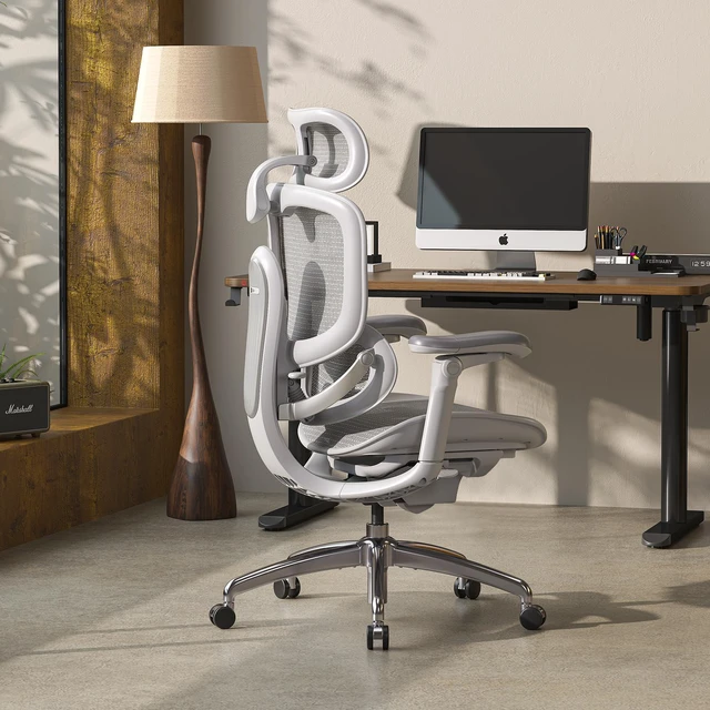 Alt view image 7 of 7 - SIHOO Doro C300 Pro V2 Ergonomic Office Chair Without Footrest,Deep Gray | Full-Body Adaptive Support, 8D Armrests & Breathable Mesh, Comfy High Back Computer Desk Chair for Long Hours