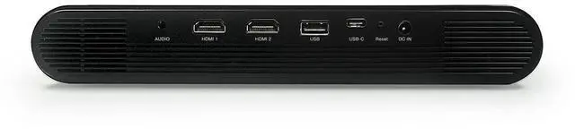 Alt view image 8 of 10 - Miroir M631 Ultra Pro 1080p Projector, 700 LED Lumens, Battery-Powered, USB Type C Video and Charge