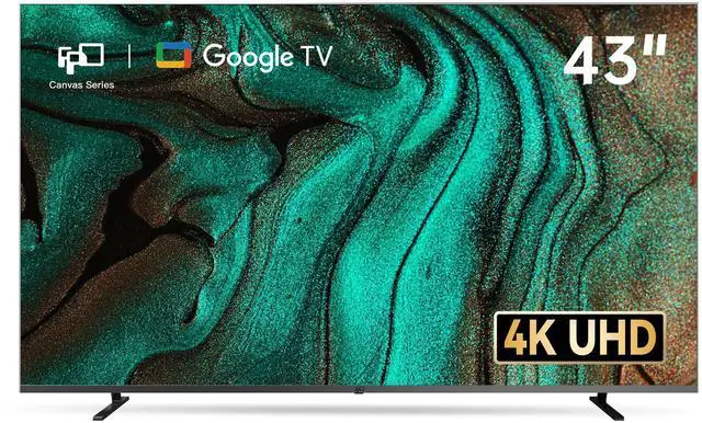43V Google TV Canvasシリーズ 4K UHD 43