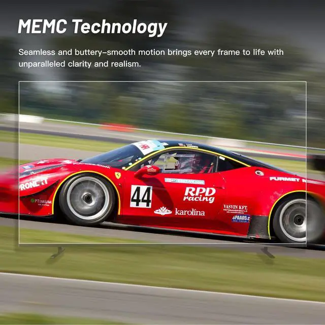 Alt view image 5 of 7 - FPD 43 Inch Smart TV 4K UHD LED Flat Screen Google TV with Google Cast, Bluetooth, HDMI, Streaming Live, HDR 10, Dolby Vision, Ultra Slim Television(Canvas-Series, CG43-C3, 2025)