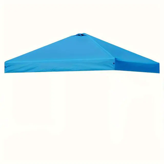 Main image of 10'x10' Instant Pop-Up Canopy Replacement Top  UV Protected, Waterproof Yellow Cover with Ventilation, Suitable for 118.11x118.11inch Frame Without Center Pole Blue