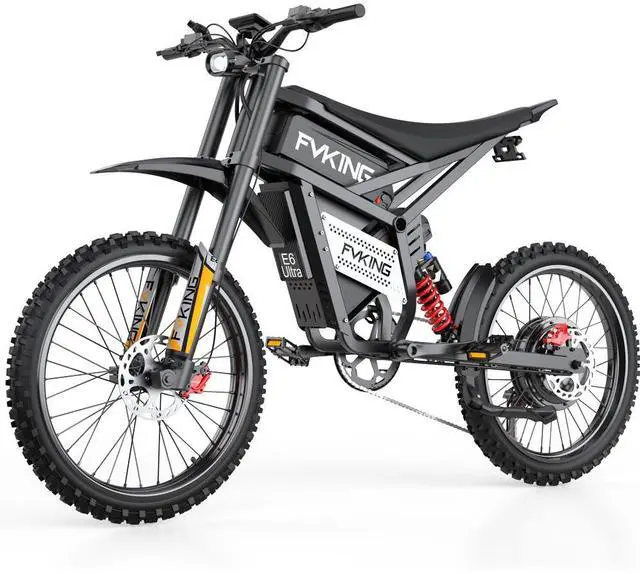 Main image of FVKING E6UItra 25 inch off-road electric bicycle 60V30AH motor rated power 3000W peak 6000W80KM/H adult electric bicycle