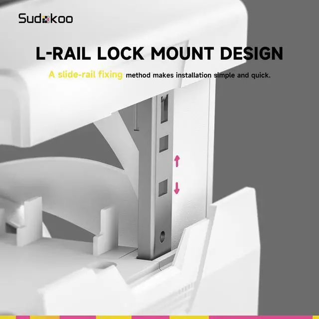 Alt view image 5 of 7 - Sudokoo SK700 White AM5 CPU Cooler: 7 Heatpipes CPU Air Cooler for AM5 Exclusive - Single Tower PC Cooling with 120mm FDB PWM Quiet Fan & L-Rail Lock Mount