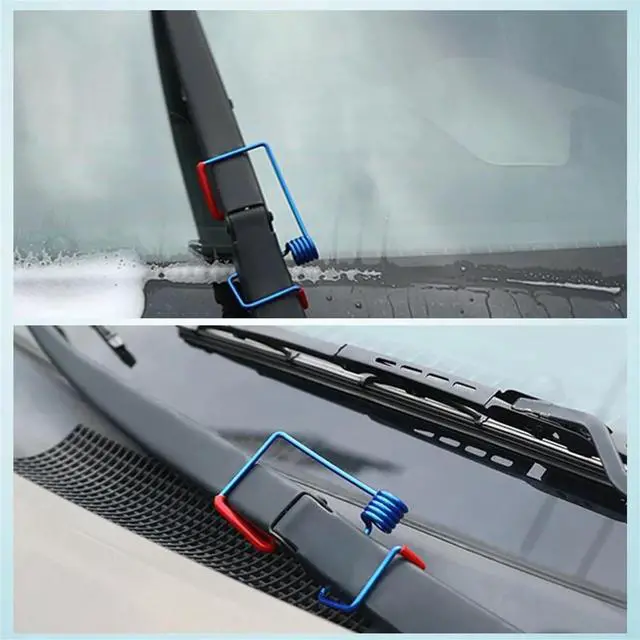 Alt view image 3 of 7 - JFEYV Windshield Wiper Arm Pressure Spring Booster, Wiper Arm Pressure Spring, Improves Visibility in Rain, Universal Car Windshield Wipers Accessories (2)