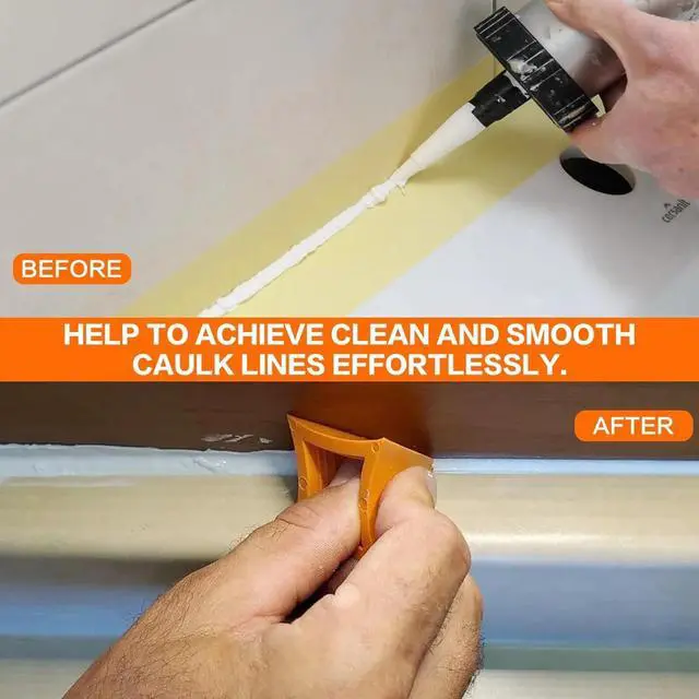 Alt view image 3 of 6 - JFEYV 4PCS Silicone Caulking Guide Tool,Caulk Applicator, Silicone Seam Tool, Caulking Finger Tool, Sealant Finishing Tool, Silicone Applicator Effective Sealing Tools For Kitchen, Bathroom, Joint
