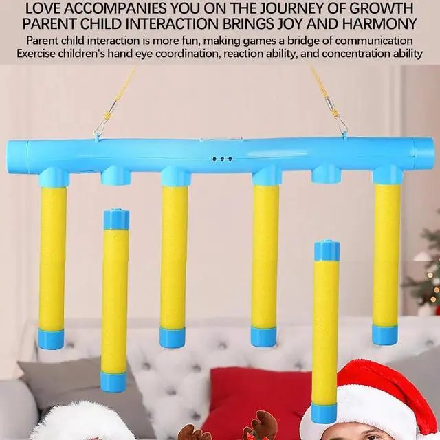 Alt view image 6 of 7 - Drop The Stick Game, Catch All Drop Sticks Game, Hand Eye Coordination Training, Reflex Challenge Game, Hand Eye Coordination Reaction Training Toy, 3 Adjustable Speed Catching Game