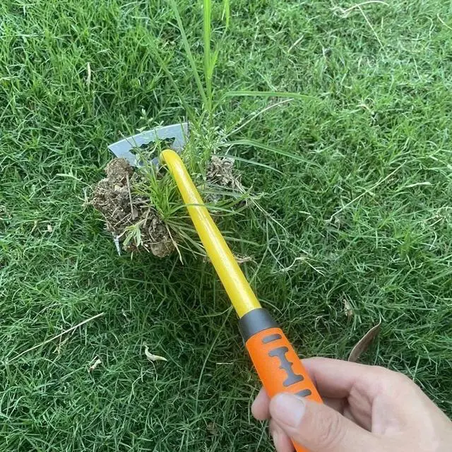 Alt view image 3 of 6 - JFEYV Multi-function 11-Teeth Manganese Steel Weeder for Garden Soil and Grass Cultivation