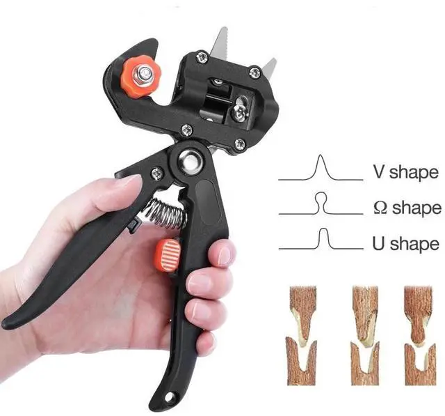 Alt view image 2 of 7 - JFEYV Garden Shears, Pruning Cutting Shears, Boxes Grafting Shears, Tree Pruning Shears, Cutting Machine with 2 Blade Garden Tools