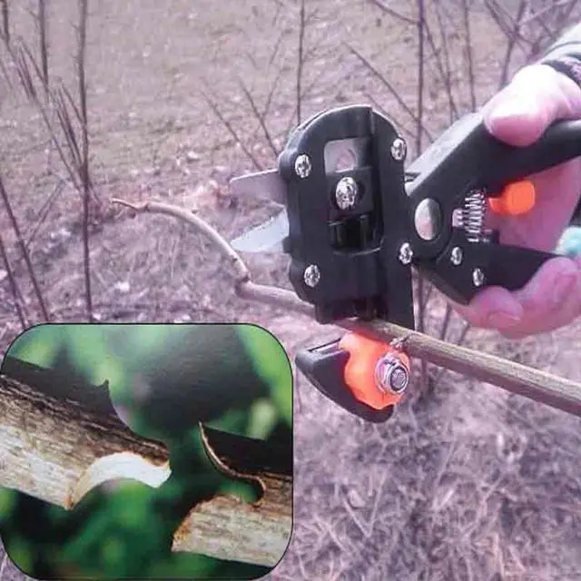 Alt view image 6 of 7 - JFEYV Garden Shears, Pruning Cutting Shears, Boxes Grafting Shears, Tree Pruning Shears, Cutting Machine with 2 Blade Garden Tools