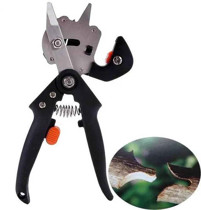 Alt view image 7 of 7 - JFEYV Garden Shears, Pruning Cutting Shears, Boxes Grafting Shears, Tree Pruning Shears, Cutting Machine with 2 Blade Garden Tools