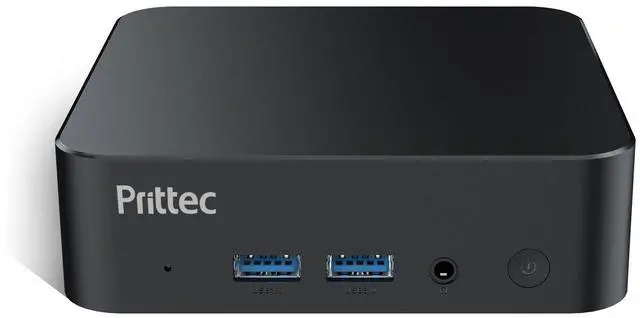 Main image of Prittec F8C Mini PC, Intel Alder Lake-N N100, 16GB DDR4, 512GB M.2 SSD, Support 4K, Triple Display, HDMI x 2, USB3.2 Gen2 x 2, USB2.0 x 2, Type-C x 2, WiFi6/BT5.2, GB LAN(RJ45), OS