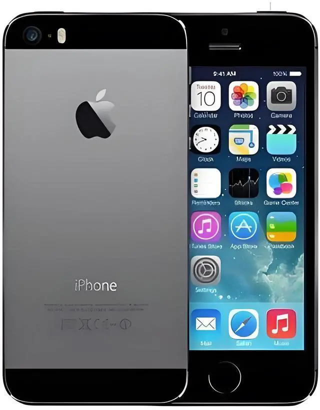 Alt view image 3 of 5 - Apple iPhone 5s 16GB Unlocked smartphone 4G LTE  Space Gray