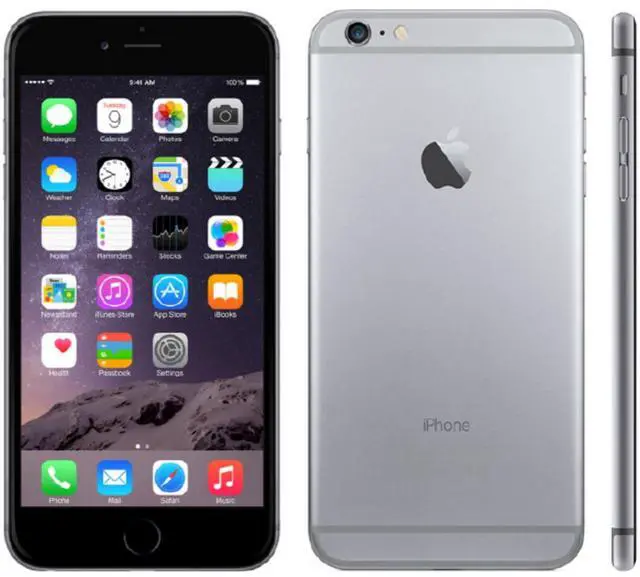 Alt view image 2 of 3 - Apple iPhone 6 Plus 16GB Space Gray-Network Unlocked-Good