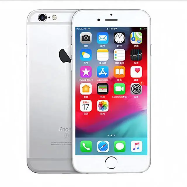 Alt view image 4 of 4 - Apple iPhone 6s 64GB Verizon + GSM Unlocked 4G LTE Smartphone - Silver