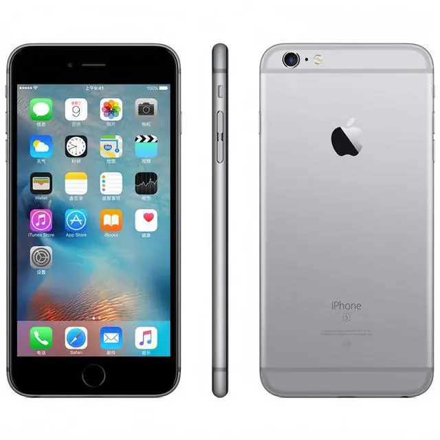 Alt view image 2 of 4 - Apple iPhone 6s Plus 64GB Verizon + Network Unlocked 4G LTE Smartphone - Space Gray