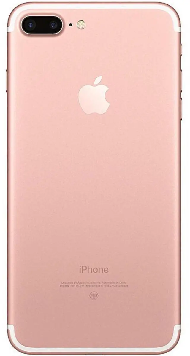 Alt view image 3 of 4 - Apple iPhone 7 Plus 128GB Network Unlocked 4G LTE Smartphone-Very Good Rose Gold