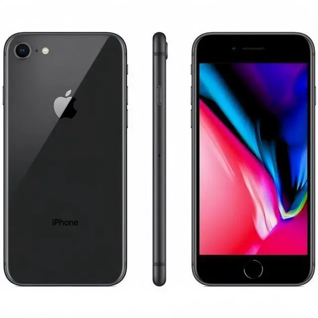 Alt view image 2 of 3 - Apple iPhone 8 64GB Space Gray Network Unlocked 4G LTE Smartphone-Good