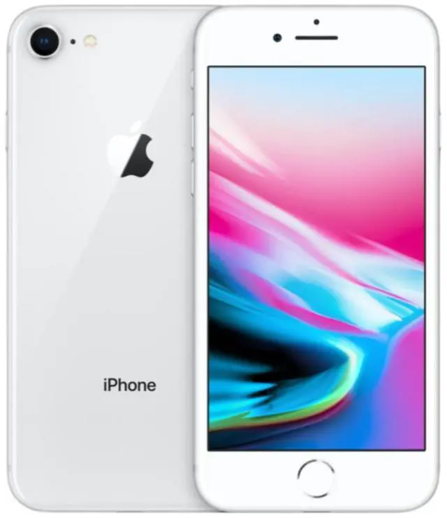 Main image of Apple iPhone 8 256GB Silver Network Unlocked 4G LTE Smartphone-Good