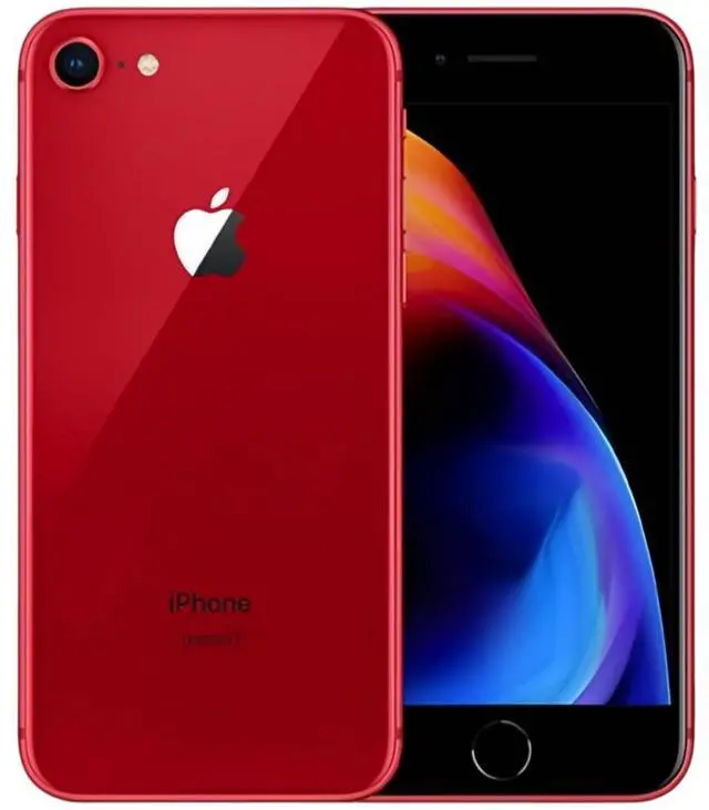 Alt view image 2 of 3 - Apple iPhone 8 64GB Red Network Unlocked 4G LTE Smartphone-Good