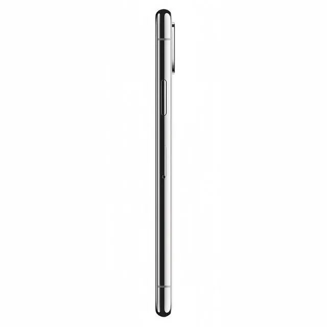 Alt view image 4 of 5 - Apple iPhone X 64GB Silver Network Unlocked Smartphone-Grade A
