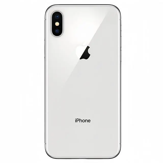 Alt view image 5 of 5 - Apple iPhone X 256GB Silver Network Unlocked Smartphone-Grade A
